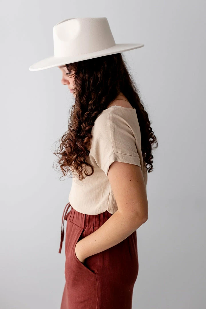 Gilli 'Evonne' Cuffed Sleeve Top 4 Gilli 'Evonne' Cuffed Sleeve Top