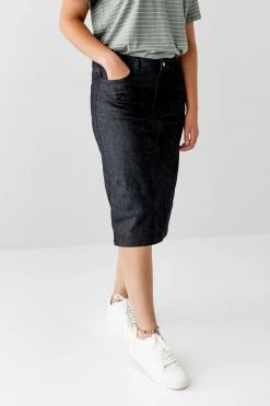 The Main Street Exchange 'Jodi' Denim Skirt In Vintage Black Exclusive Designs 14 The Main Street Exchange 'Jodi' Denim Skirt In Vintage Black Exclusive Designs