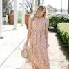 Mikarose Dresses 'Blyss' Maxi Dress In Harvest Floral
