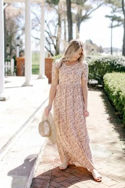 Mikarose Dresses 'Blyss' Maxi Dress In Harvest Floral