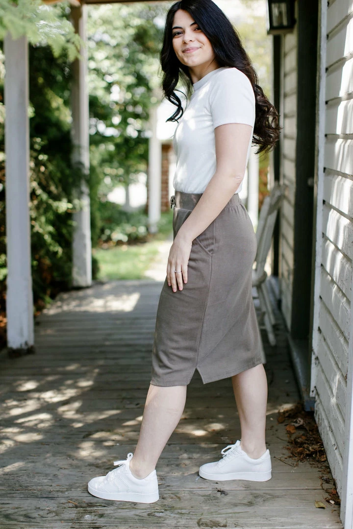 The Main Street Exchange 'Lauren' Everyday Knit Skirt Exclusive Designs 17 The Main Street Exchange 'Lauren' Everyday Knit Skirt Exclusive Designs