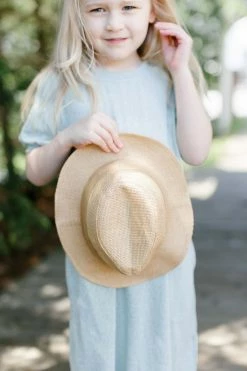 Too Too Hat Summer Collection Girl Straw Fedora Hat