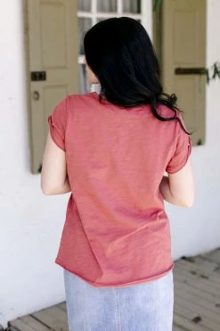 Wishlist 'Rylan' Basic Tee In French Rose 9 Wishlist 'Rylan' Basic Tee In French Rose