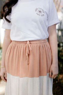 Ninexis 'Kona' Tiered Color Block Skirt Skirts 9 Ninexis 'Kona' Tiered Color Block Skirt Skirts