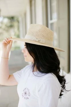 Olive & Pique Accessories 'Nassau' Straw Rancher Hat