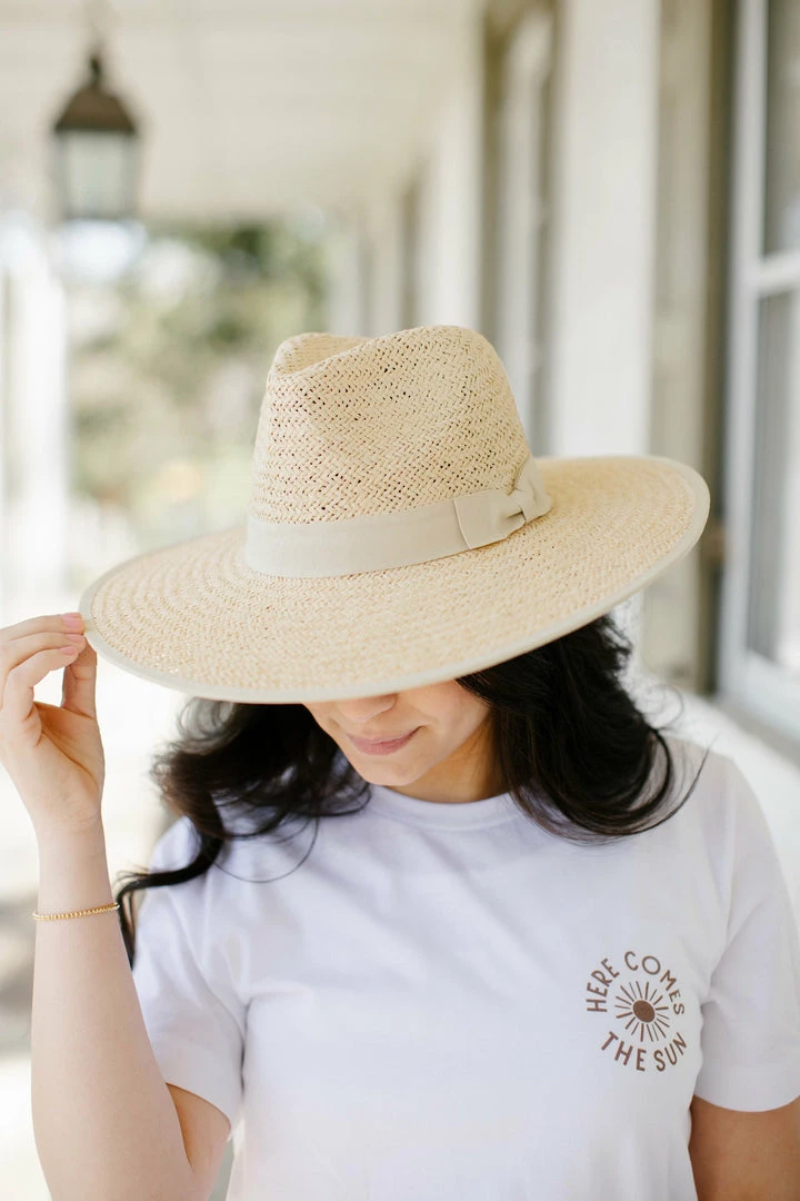 Olive & Pique Accessories 'Nassau' Straw Rancher Hat 1 Olive & Pique Accessories 'Nassau' Straw Rancher Hat