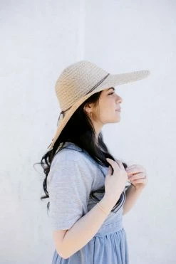 Too Too Hat 'Aruba' Wide Brim Sun Hat In Natural Accessories
