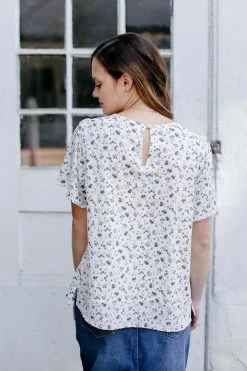 The Main Street Exchange 'Aimee' Pintuck Flutter Sleeve Top Exclusive Designs 26 The Main Street Exchange 'Aimee' Pintuck Flutter Sleeve Top Exclusive Designs