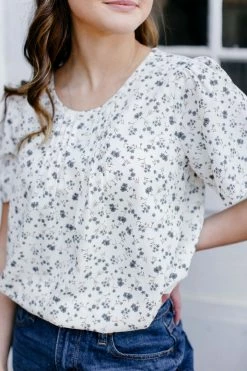 The Main Street Exchange 'Aimee' Pintuck Flutter Sleeve Top Exclusive Designs 24 The Main Street Exchange 'Aimee' Pintuck Flutter Sleeve Top Exclusive Designs