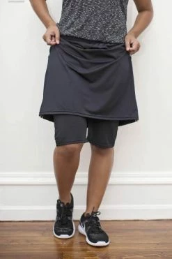 Lancaster Sewing Company Modest Athletic Knee Length Skort