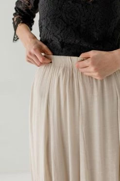 Wishlist Skirts 'Stella' Maxi Skirt In Champagne 11 Wishlist Skirts 'Stella' Maxi Skirt In Champagne