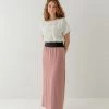 The Main Street Exchange Exclusive Designs 'Claire' Skirt In Wisteria