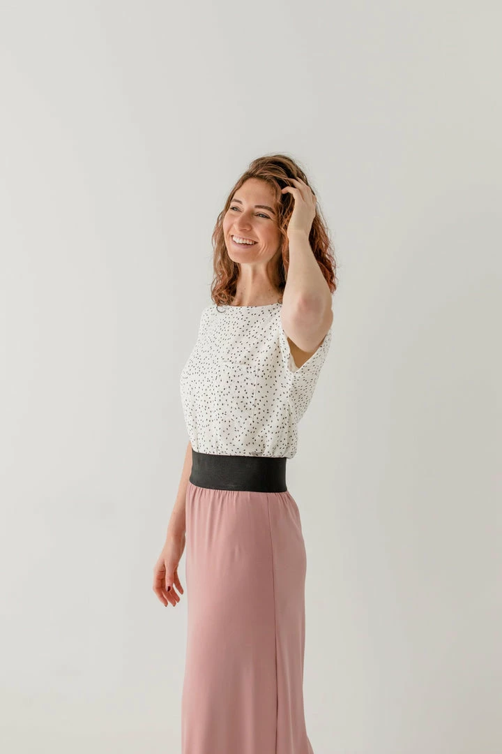 The Main Street Exchange Exclusive Designs 'Claire' Skirt In Wisteria 5 The Main Street Exchange Exclusive Designs 'Claire' Skirt In Wisteria