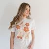 Polagram 'Made To Bloom' Graphic Tee In Ivory FINAL SALE