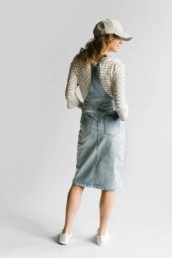 The Main Street Exchange Exclusive Designs 'Emerson' Light Denim Skirt Overalls 25 The Main Street Exchange Exclusive Designs 'Emerson' Light Denim Skirt Overalls