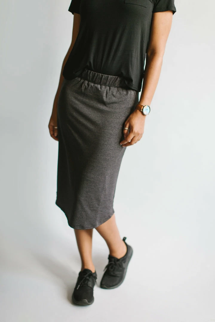The Main Street Exchange Exclusive Designs 'Alexa' Athletic Skort In Warm Charcoal 5 The Main Street Exchange Exclusive Designs 'Alexa' Athletic Skort In Warm Charcoal