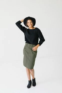 The Main Street Exchange 'Willow' Olive Skirt FINAL SALE Exclusive Designs 16 The Main Street Exchange 'Willow' Olive Skirt FINAL SALE Exclusive Designs