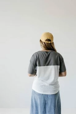 The Main Street Exchange 'Brynn' Color Block Tee FINAL SALE Exclusive Designs