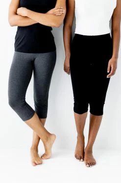 The Main Street Exchange Cropped Classic Leggings