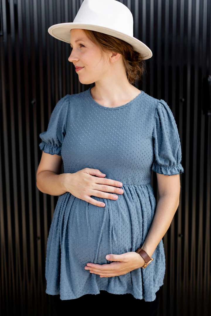 RK Apparel Tops/Cardigans 'Kenzi' Maternity Top FINAL SALE 4 RK Apparel Tops/Cardigans 'Kenzi' Maternity Top FINAL SALE