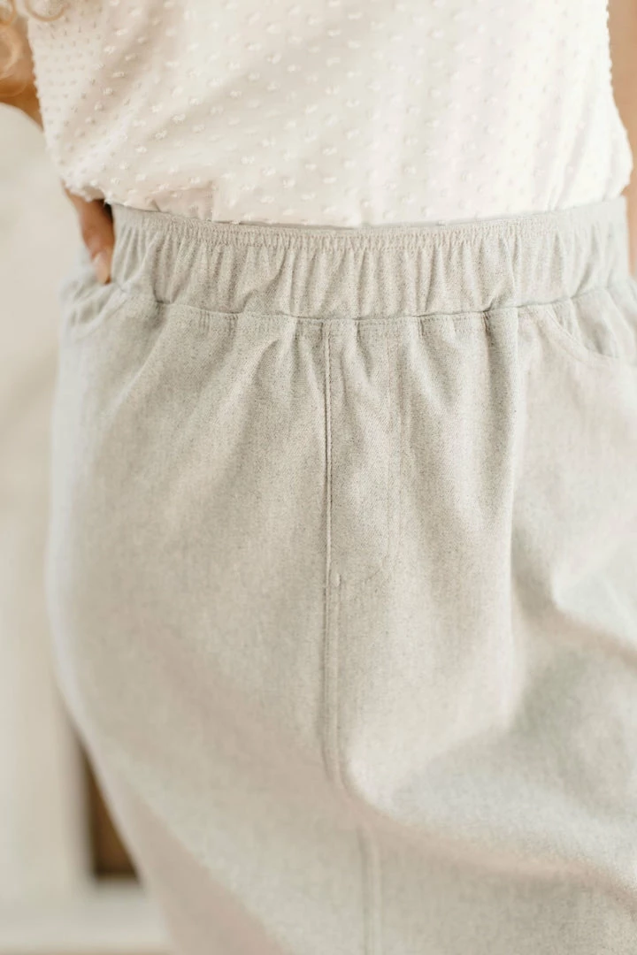 The Main Street Exchange 'Piper' Knee Length Knit Denim Skirt Exclusive Designs 9 The Main Street Exchange 'Piper' Knee Length Knit Denim Skirt Exclusive Designs