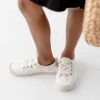 MDC 'Jamie' Girl Canvas Sneakers In White