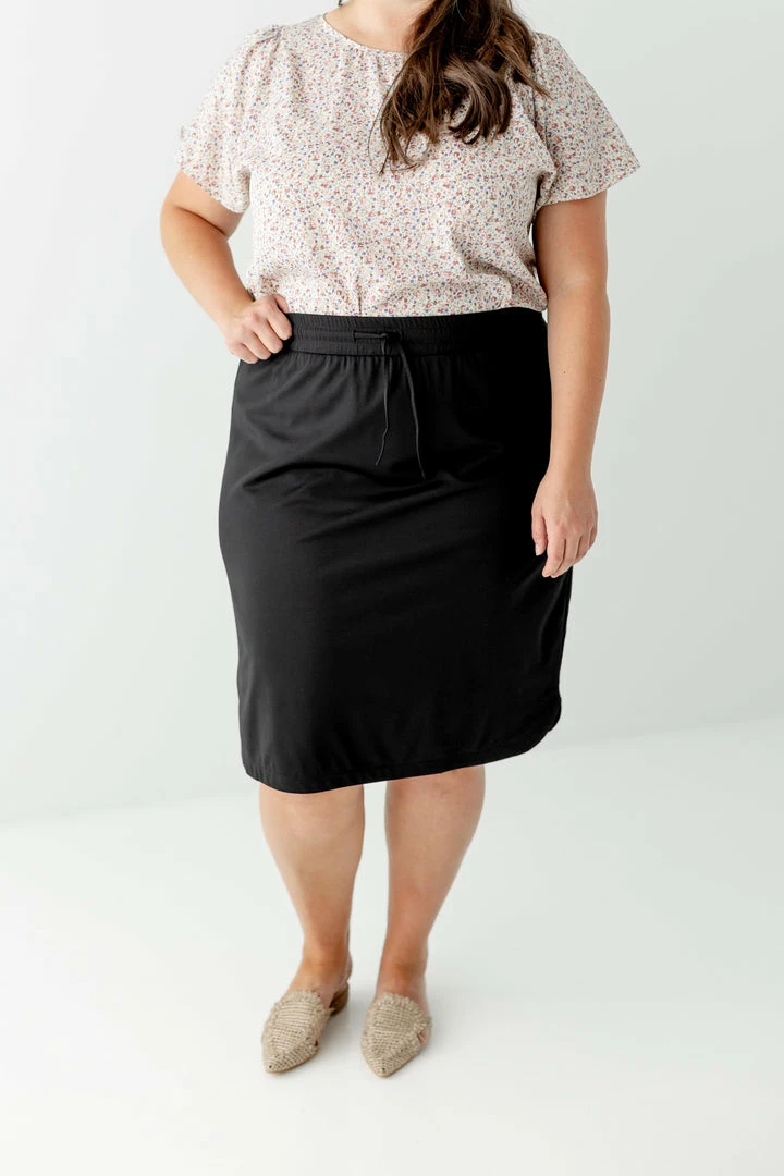 The Main Street Exchange 'Olivia' Skirt In Black 2 The Main Street Exchange 'Olivia' Skirt In Black