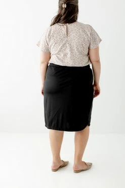 The Main Street Exchange 'Olivia' Skirt In Black 14 The Main Street Exchange 'Olivia' Skirt In Black