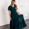 Mikarose Dresses 'Elizabeth' Maxi Dress In Pine