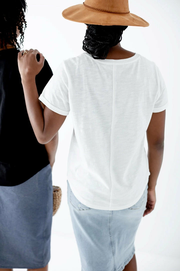 The Main Street Exchange Lancaster Collection 'Amara' Basic Pocket Tee 4 The Main Street Exchange Lancaster Collection 'Amara' Basic Pocket Tee