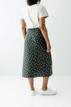 Dazz Skirts 'Elaina' Button Down Skirt FINAL SALE