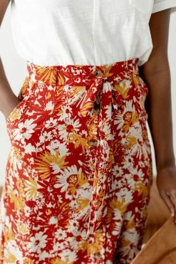 Dazz Skirts 'Elaina' Button Down Skirt FINAL SALE