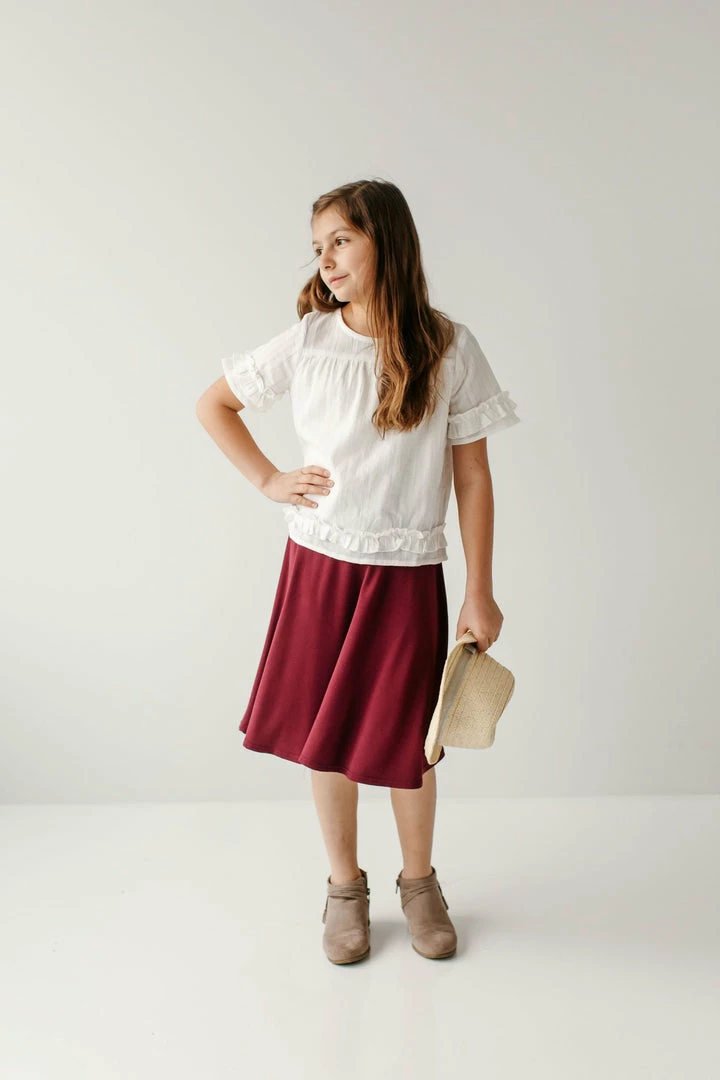 The Main Street Exchange 'Eva' Girl Skater Skirt Exclusive Designs 15 The Main Street Exchange 'Eva' Girl Skater Skirt Exclusive Designs