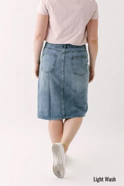THE MAIN STREET EXCHANGE Exclusive Designs 'Kyra' Denim Skirt 21 THE MAIN STREET EXCHANGE Exclusive Designs 'Kyra' Denim Skirt