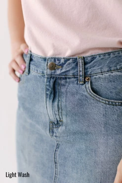 THE MAIN STREET EXCHANGE Exclusive Designs 'Kyra' Denim Skirt 20 THE MAIN STREET EXCHANGE Exclusive Designs 'Kyra' Denim Skirt